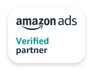 Amazon Ads Verified Partner Badge ( amazon consulting agency )