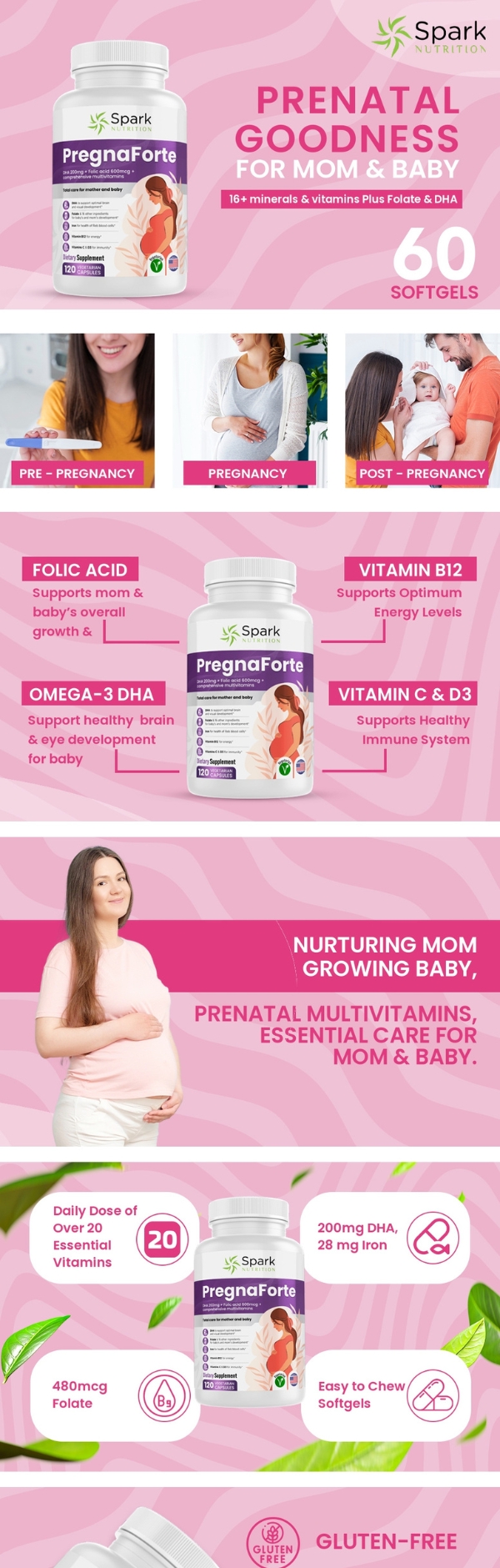 Best Infographic Image of Prenatal Multivitamins Supplement